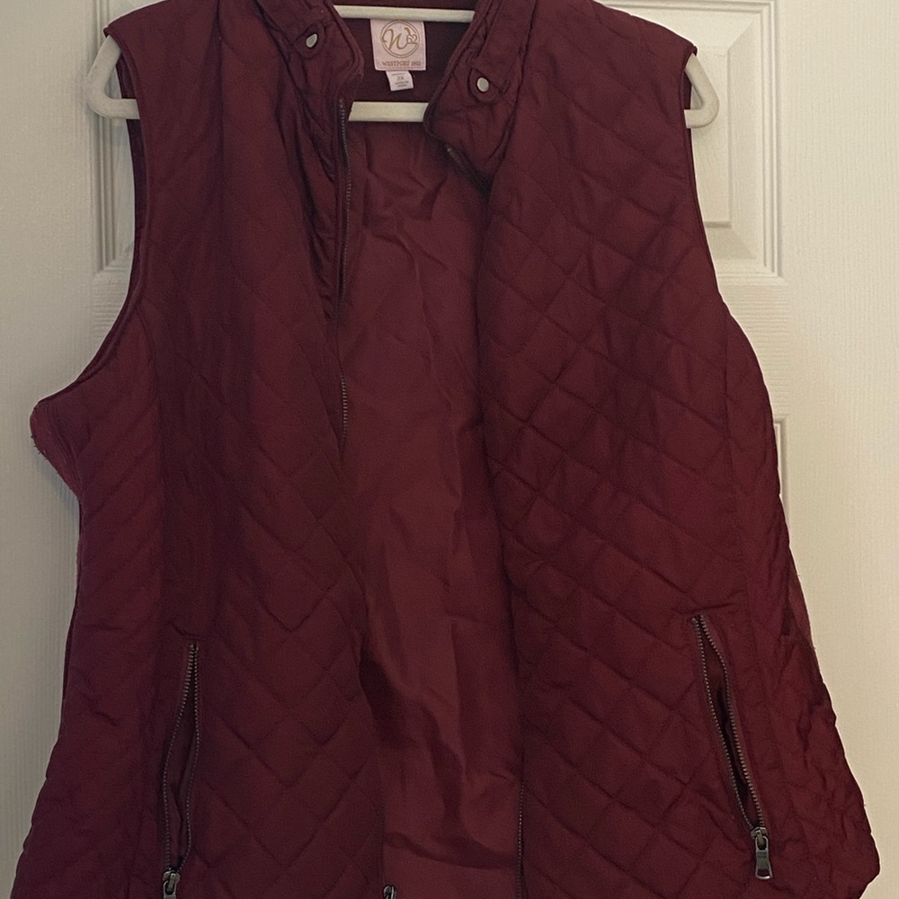Westport Red Vest